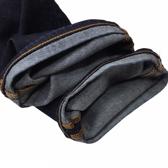 J CREW Jeans Matchstick Straight Leg Ultra Dark Wash Stretch Denim 29S Short - Picture 12 of 14